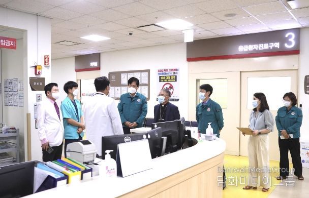 강범석 서구청장, 추석 연휴 응급의료 대응 현장 점검