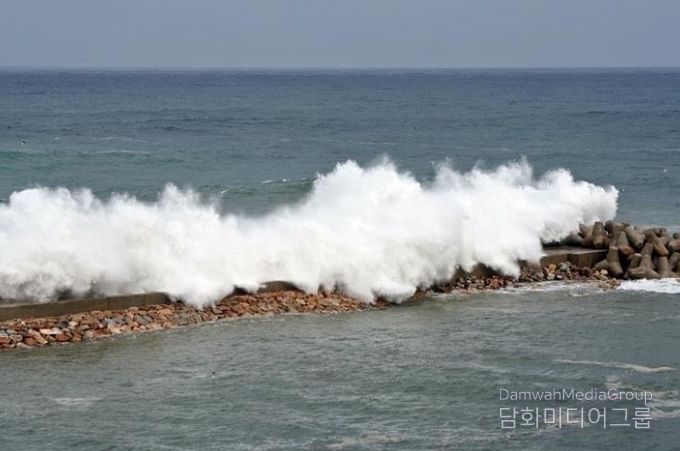울산해경, 울산 앞바다 풍랑 예비특보, 높은 너울성파도 주의하세요!