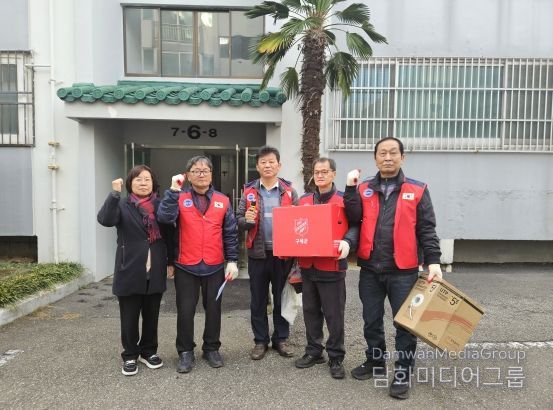 부산 동래구 사직3동 한국자유총연맹, '화재경보알림장치' 설치