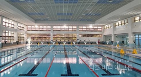 해동이국민체육센터 수영장 내부