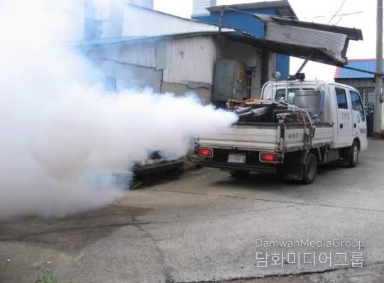 홍성군보건소, 순회 방역소독 실시
