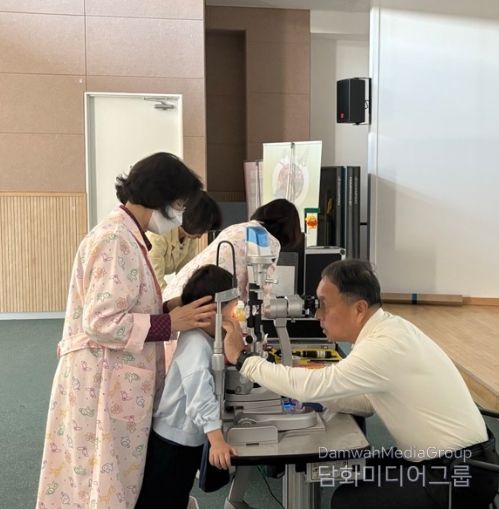 평창군, 「2025년 취학 전 아동 눈 정밀 검진」 실시