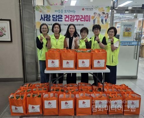 의정부시 가능동, 독거 어르신에게 '사랑담은 건강꾸러미' 전달
