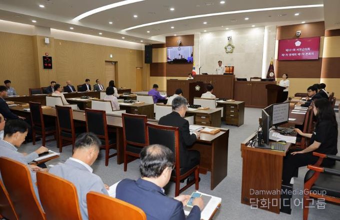 서천군의회, 제331회 제1차 정례회 개회
