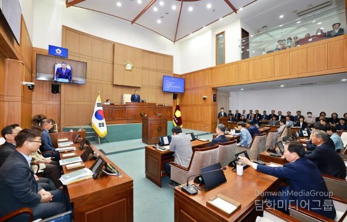 부안군의회 제362회 제1차 정례회 개회