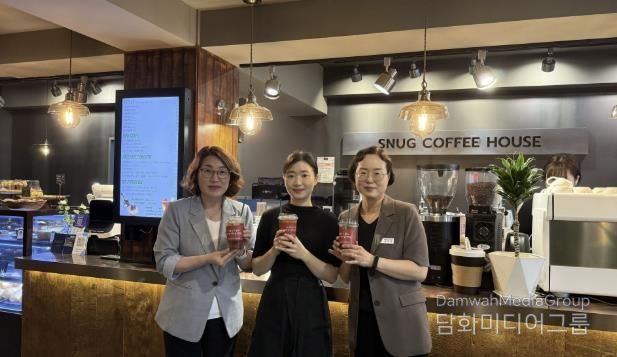예천군, 아동학대 예방표어 컵홀더 및 냅킨 배부