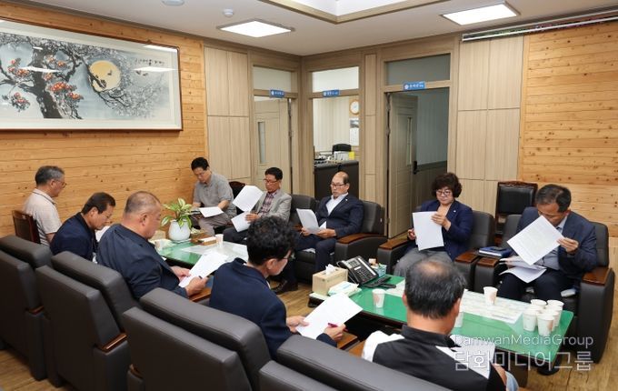 유금렬 장흥군의원, 원목표고 지원 육성을 위한 조례 제정 간담회 개최
