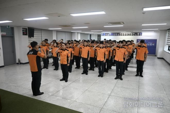 해남소방서, 2025년 을지연습 자체 비상소집 훈련