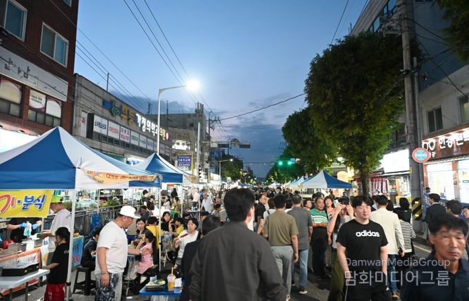군분로 글로벌 토요 야시장 개장식