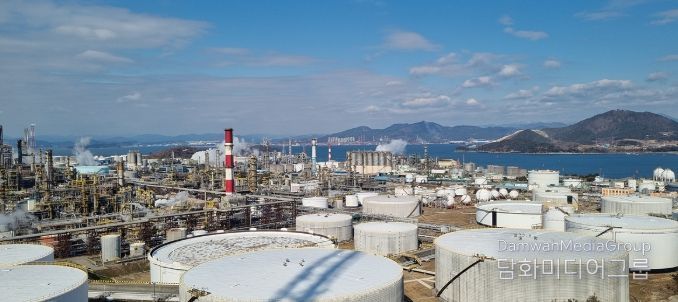 여수국가산업단지 전경