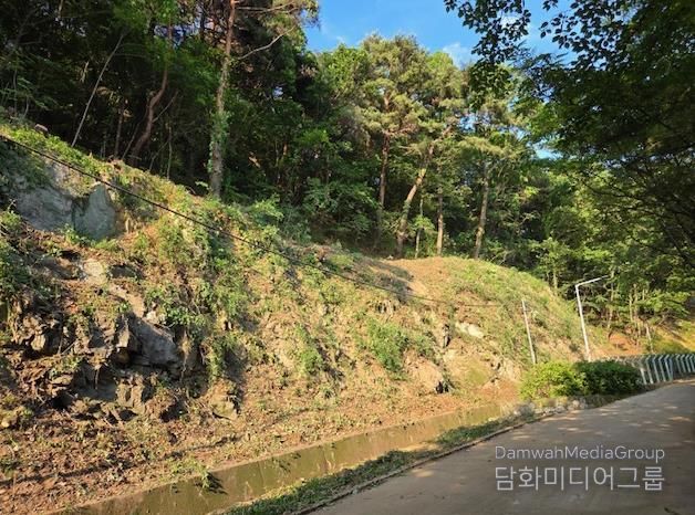 청주시, 상당산성 옛길 급경사지 긴급 정비공사 착공