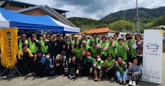 2025년 옥천군 자원봉사센터 ‘찾아가는 이동자원봉사’ 활동모습