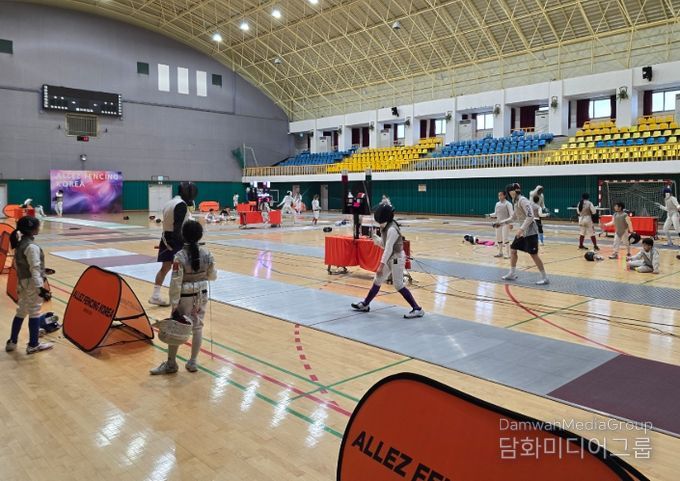 한림체육관 펜싱팀 전지훈련