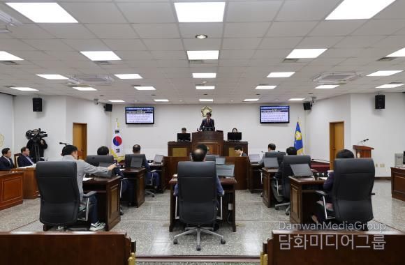 산청군의회, 제308회 임시회 폐회