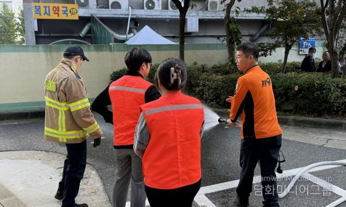 인천서구보건소, 실전 같은 소방훈련으로 화재 대비!