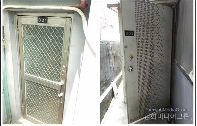 송파구가 상세주소를 부여한 다세대 가구 사진