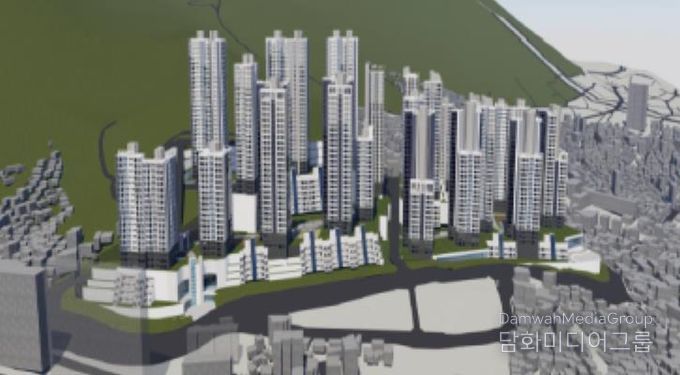 (가칭)수정4구역 조감도(안)