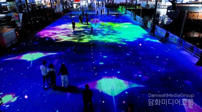 통영 강구안, 화려한 빛으로 야간관광 새 지평 열다