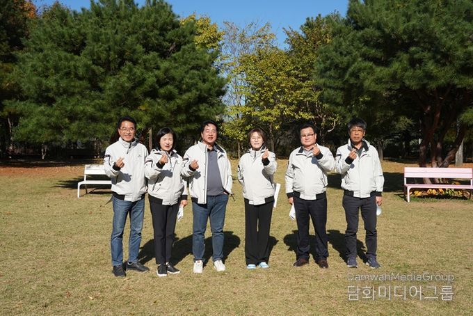 강원도특별자치도립화목원 방문한 평택시의회 산업건설위원회