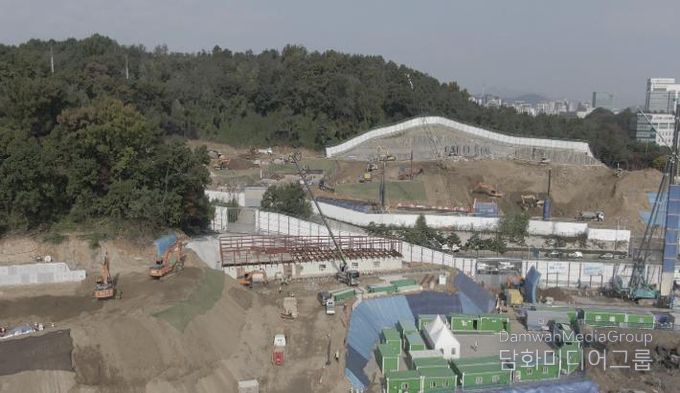 비산먼지 발생 사업장 드론 활용 점검(서초동)