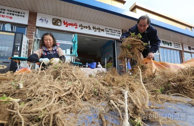 산청군, 동의보감촌 약초 판매장터 운영