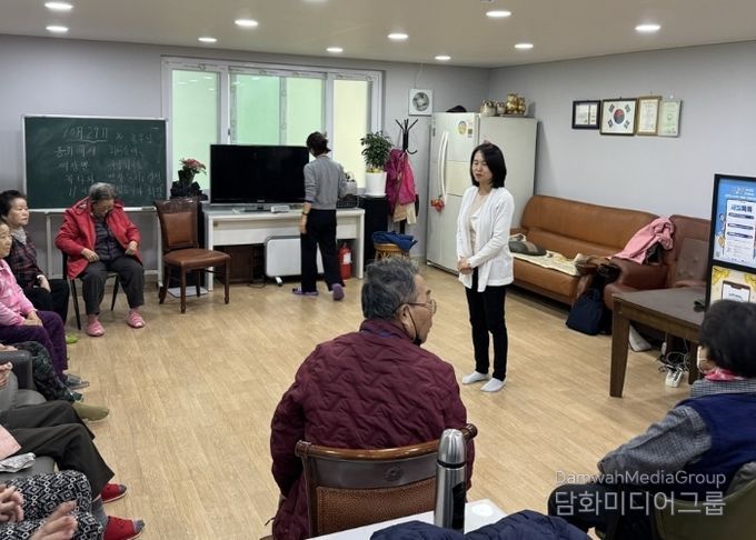 수원시 장안구 정자1동, 디지털 취약계층을 위한 새빛톡톡 홍보 실시