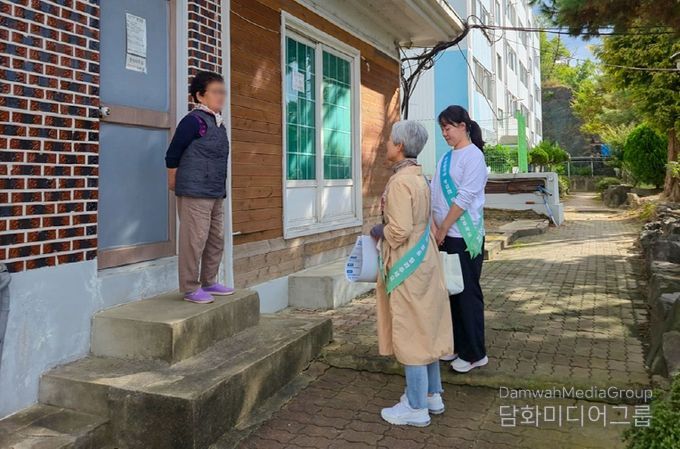 인구주택총조사 설명 및 조사협조요청 사진