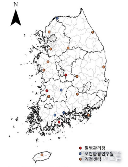 참여기관 및 감시지점