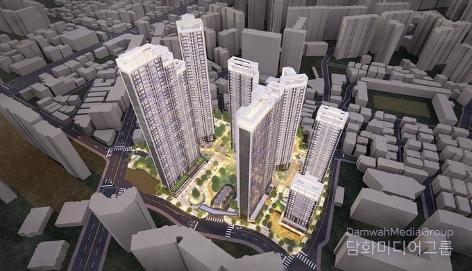 창동상아1차아파트 재건축사업 조감도