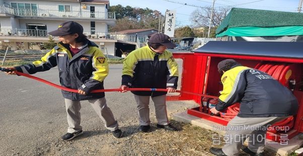 울산중부소방서 유곡119안전센터 가을철 산불화재 예방 순찰