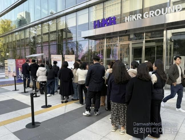 홍보부스 운영 모습