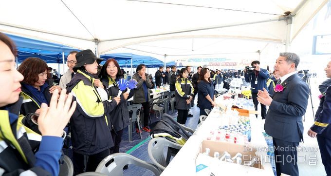 인천시의회 정해권 의장, 의용소방대의 헌신과 열정에 감사