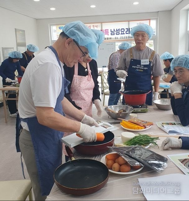 대마면 온기가득 남성요리교실