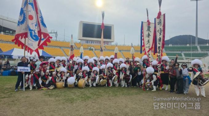 대양풍물단 ‘제16회 경상남도지사기 어르신 농악경연대회’ 최우수상 수상