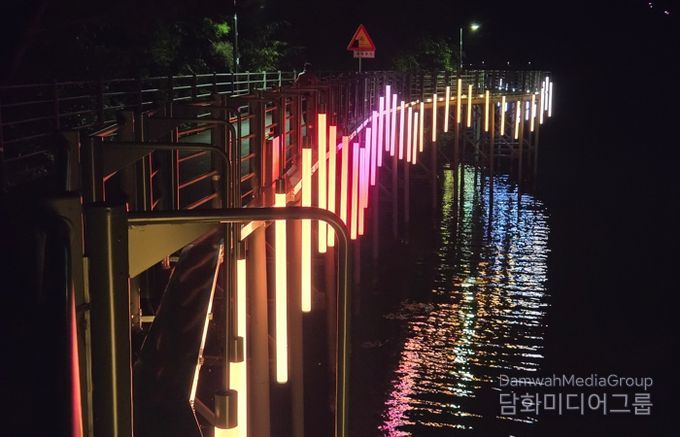 춘천 의암호 야경벨트 완성…시민과 6일 첫 점등