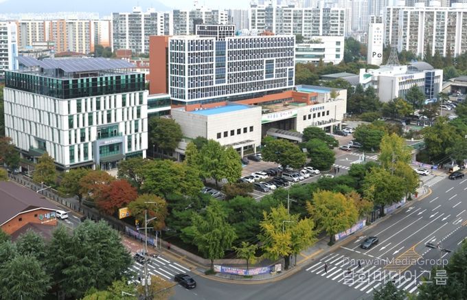 달서구청 전경