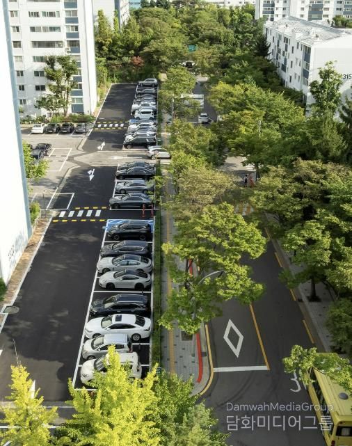 목동13단지 옥외주차장 조성사진