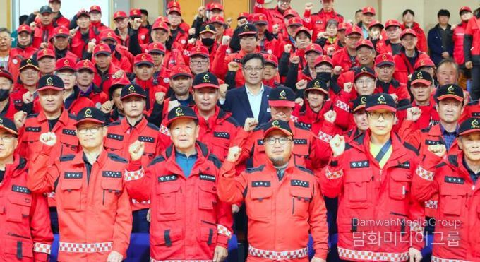 산불방지대책 우수기관 함양, 산불발대식 개최