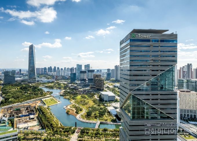 송도지타워(IFEZ) 전경