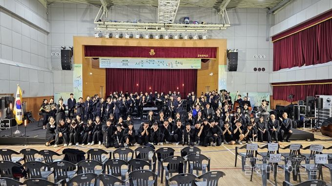 늦가을 교정에 쌓여가는 아름다운 하모니의 향연