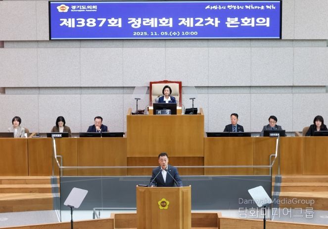 경기도의회 경제노동위원회 이용호 부위원장(국민의힘, 비례)