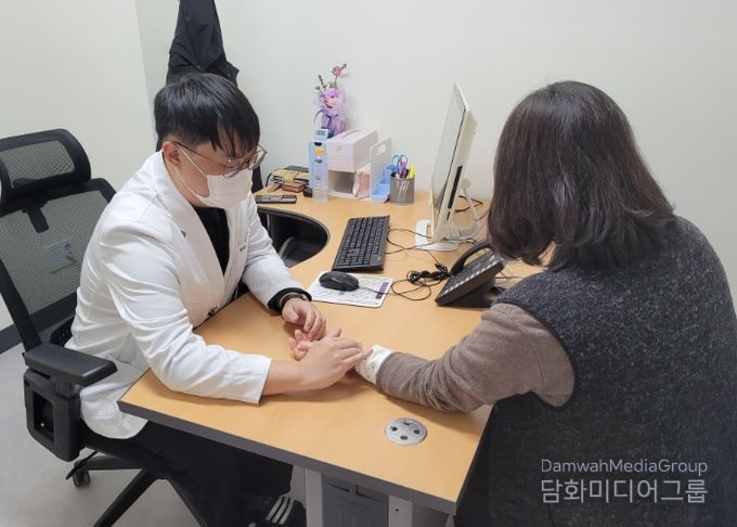 대곶면 보건지소 진료 모습