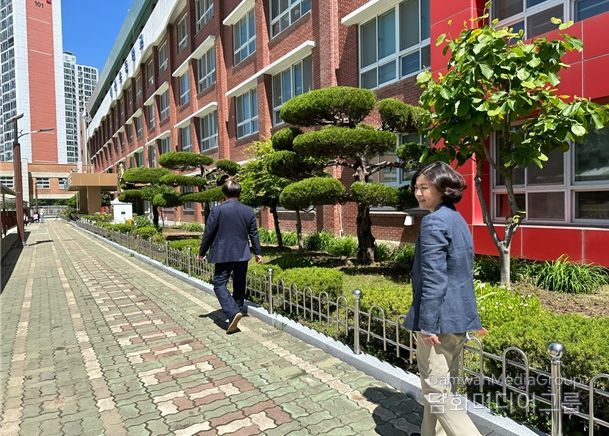 김효정 의원(국민의힘, 만덕ㆍ덕천) 백산초 현장방문