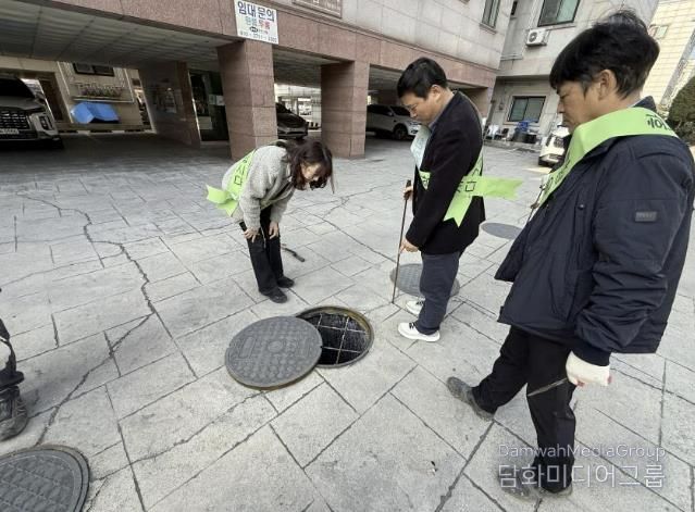 개인하수처리시설 지도 점검 현장