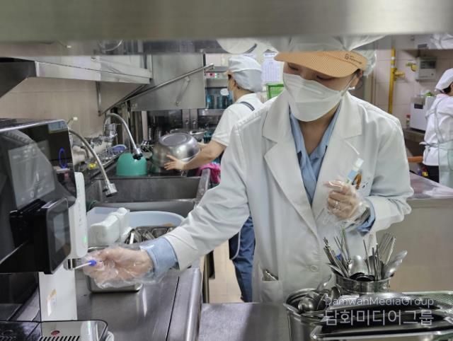 급식소 위생 점검