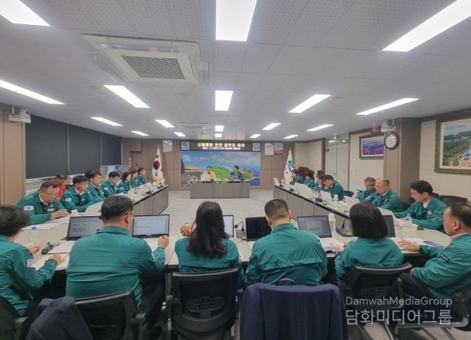 고성군, 산불예방 관련 읍·면장 회의