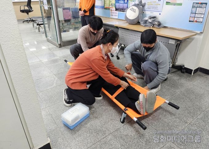 고양시 주교동, 원당119안전센터와 합동소방훈련 실시