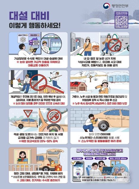 국민행동요령(대설)