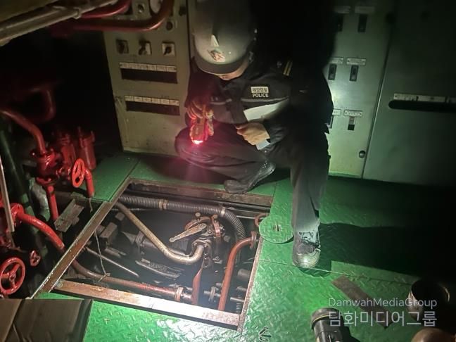 사천해경, 해양오염 취약선박 실태조사 실시