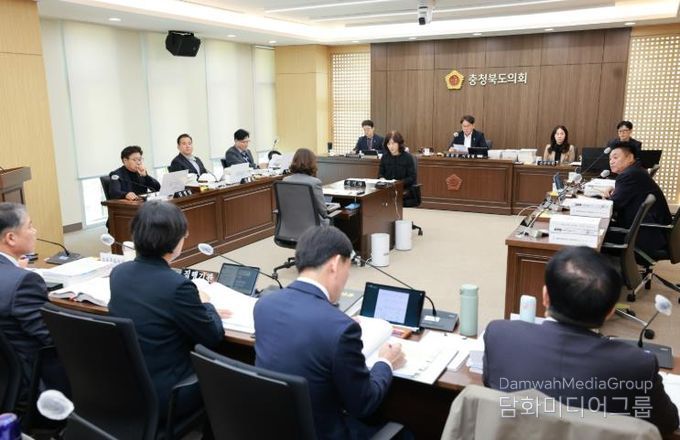 충청북도의회 교육위, 자연과학교육원 등 12개 직속기관 행정사무감사